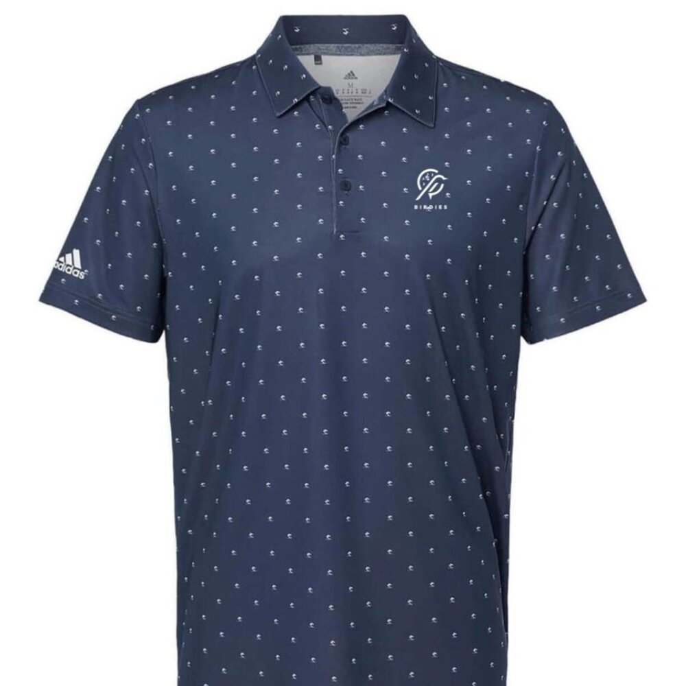 Adidas Men's Collegiate Navy / White Pine Tree Polo